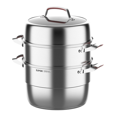 【家享甄选】苏泊尔三层蒸锅家用