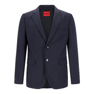 Hugo Boss 男士两粒单排扣西服西装上衣外套50546616