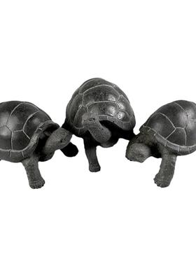 陶作坊玄武岩半手工茶宠摆件