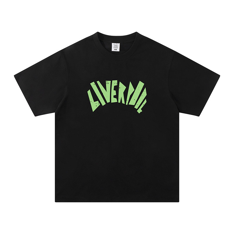 利物浦liverpool简约短袖t恤