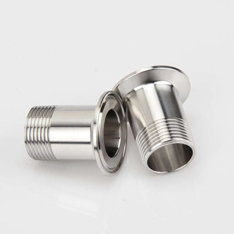 批发快装外丝不锈钢304外螺纹卡盘外牙快速卡盘卡箍式316管件