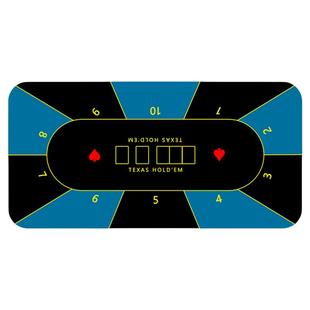 高端德州扑克桌布垫加厚专用橡胶桌垫德扑台布定制垫子长方形