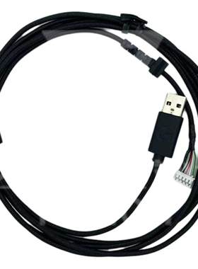 罗技有线USB12全新鼠标线换线