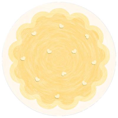 桌布餐桌垫防油防水pvc桌面保护垫2025新款耐高温免洗桌垫圆形