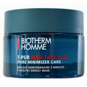 碧欧泉男士清爽净肤细致控油面膜50ml深层清洁毛孔涂抹式泥面膜