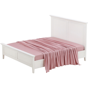 500根床单单件纯棉100全棉a类母婴级定制1米8单双人150x200三件套