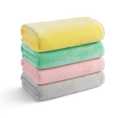 洁玉2025新款多功能浴巾男女比纯棉吸水可做披肩裹巾抗菌独立包装