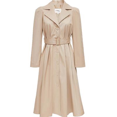 VeroModa系带气质风衣外套通勤