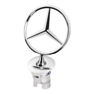 适用于奔驰立标E/C/S级E300L S350 C200L C180 260L改装车头标志