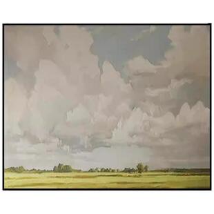 民宿酒店横幅横版装饰画抽象艺术床头晶瓷画样板间油画布现代挂画