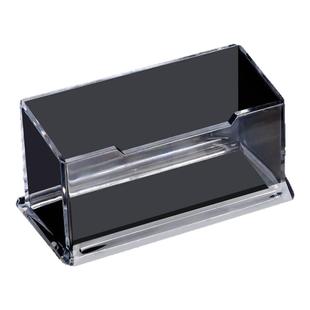 亚克力展示架名片收纳盒子商务酒店前台卡位盒卡片架展会收纳盒子