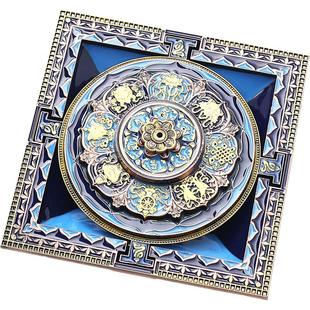 藏香香插香座创意坛城线香香插底座香托盘不落灰檀香点香座插香盘