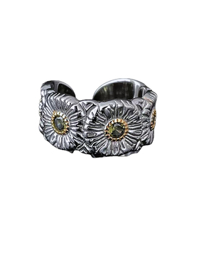 权志龙同款小雏菊戒指男女小众