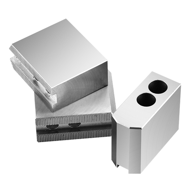 液压卡盘45号钢软爪液压三爪