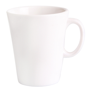 A8白色密胺杯子商用塑料水杯餐厅防摔仿瓷杯饭店用茶杯商用耐高温