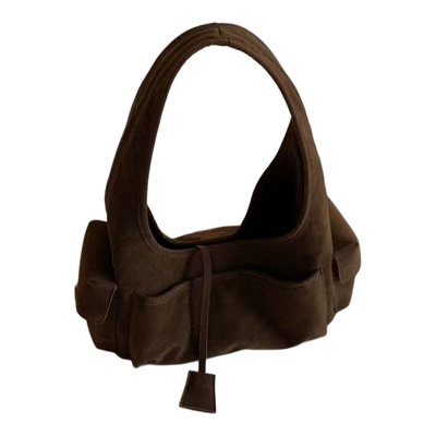 超火麂皮hobo包包女2025新款