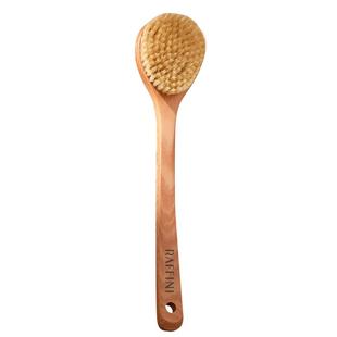 RAFFINI猪鬃毛洗澡刷子按摩身体软毛搓背搓澡神器干刷长柄沐浴刷