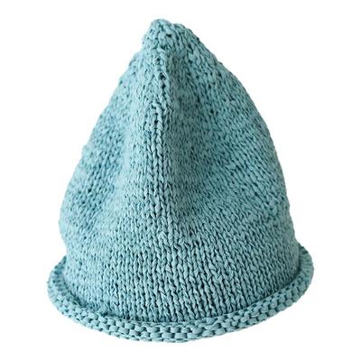 印计谷羽带子纱包头帽