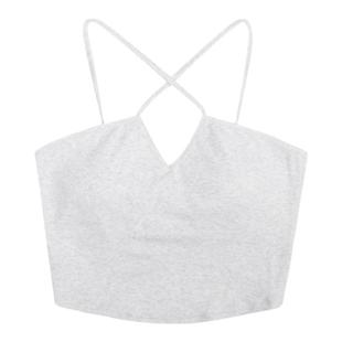 特价清仓!JoyceBra露背吊带背心带胸垫辣妹外穿交叉美背文胸女夏