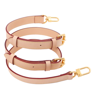 适用lv Delightful改造斜挎肩带graceful植鞣革腋下包带替换配件