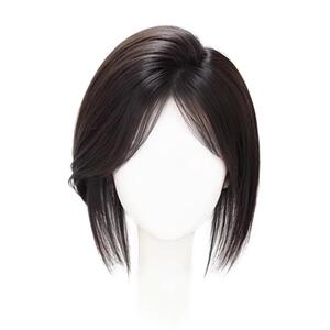 刘海假发女片头顶真发补发遮白发自然增发量蓬松高颅顶轻薄假发片