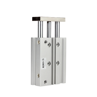 MGPM三轴三杆带导杆气缸12/16/20/25X10/20/30/40/50/75Z小型气动