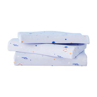 水星儿童枕头乳胶枕头进口枕芯抗菌A类全棉针织宝宝成长护颈枕芯