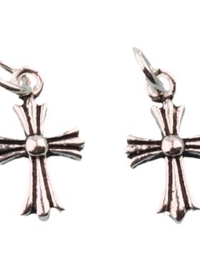 饰品泰银十字架吊坠克罗星DIY