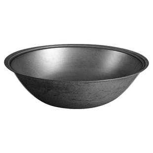 老式生铁炒锅家用农村柴火灶大铁锅氮化不生锈商用加深加厚土灶锅