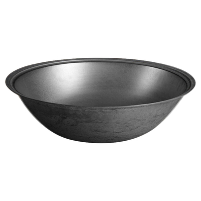 老式生铁炒锅家用农村柴火灶大铁锅氮化不生锈商用加深加厚土灶锅