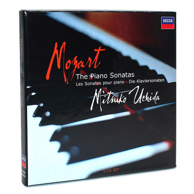 原装正版 莫扎特 钢琴奏鸣曲全集 内田光子 进口CD碟片4683562