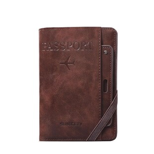 护照夹钱包卡包证件收纳包【旅行好物】多功能登机牌机票夹一体女