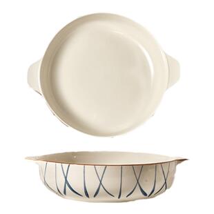 酸菜鱼大盆碗家用2026新款12寸特大号陶瓷双耳汤碗水煮鱼专用汤盆