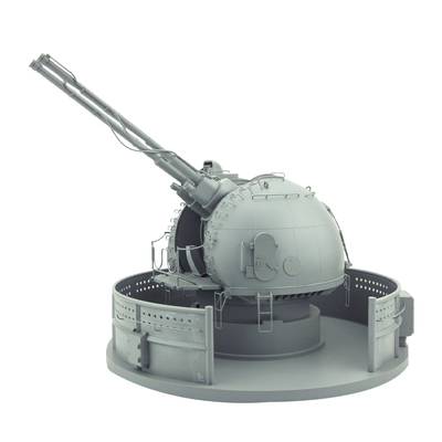 三花AK-130舰炮炮塔拼装模型
