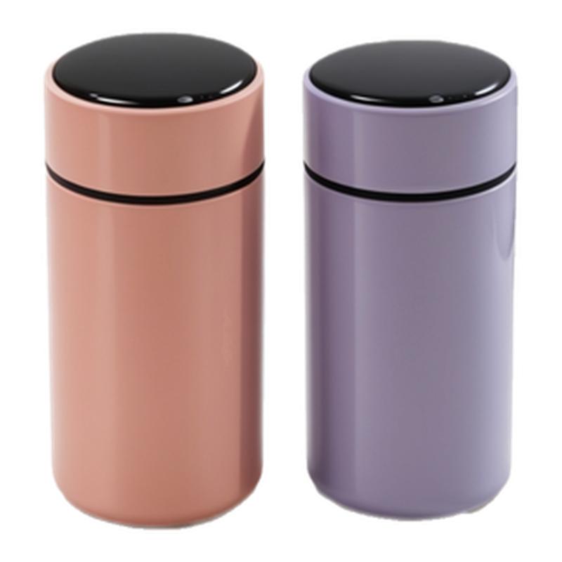 304不锈钢保温杯智能测温男女便携迷你口袋杯智能礼品水杯子