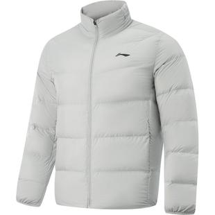 李宁羽绒服男士冬季官方新款短款加厚衣服鸭绒男装立领上衣运动服