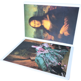 七田杜曼早教世界名画闪卡儿童油画鉴赏全右脑开发记忆艺术大卡片