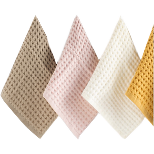 三利擦手巾挂式纯棉毛巾吸水速干抗菌柔软擦手帕厨房儿童抹手方巾