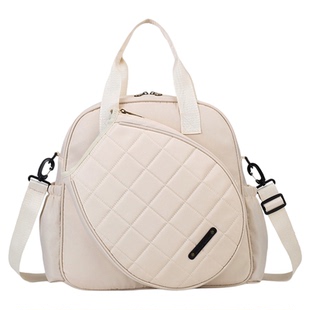 羽毛球包大容量短途旅行包女轻便羽毛球网球拍收纳单肩防水健身包