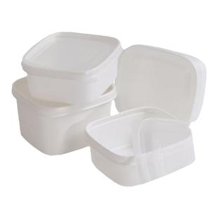 一次性双皮奶盒250ml商用带盖布丁酸奶杯350ml酱料小菜打包盒包邮