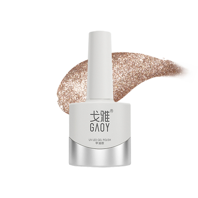 gaoy戈雅丁达尔猫眼甲油胶2025年新款网红爆闪显白小灯泡晶石美甲