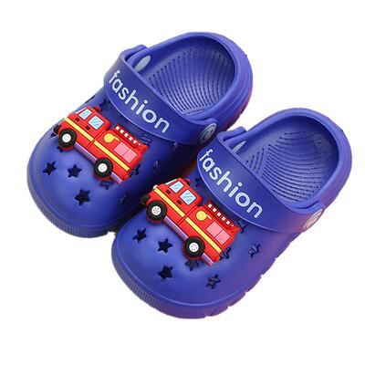 汽车小孩包头防滑夏季儿童洞洞鞋