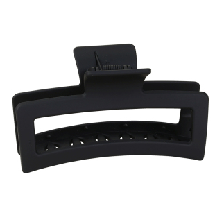 超大号抓夹13cm发量多发夹后脑勺黑色方形磨砂鲨鱼夹子头饰发卡女