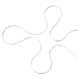 蛇骨链纯银项链999银素链纯银毛衣链长款S925银链子银白色女单链