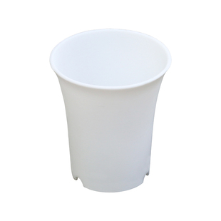 黑色白色万象盆塑料花盆多肉圆形透气盆老桩雨露生石花PP肉肉盆