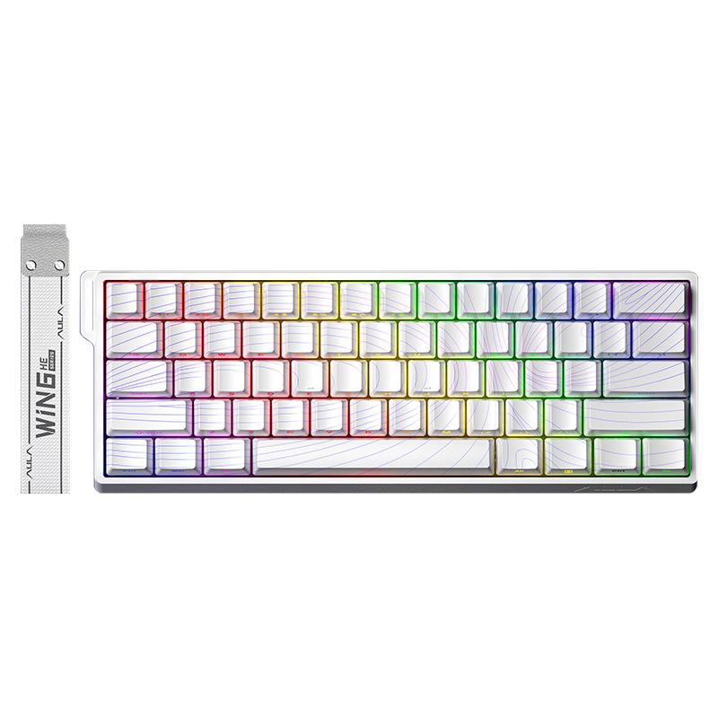 狼蛛WiN60HE磁轴侧刻机械键盘RT电竞游戏FPS无畏契约CS专用客有线