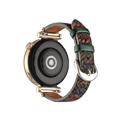 gt6法式毛呢表带秋冬新款显白女