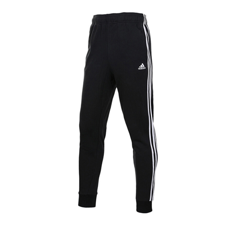 Adidas阿迪达斯裤子男长裤神裤卫裤三条杠运动裤女束脚裤