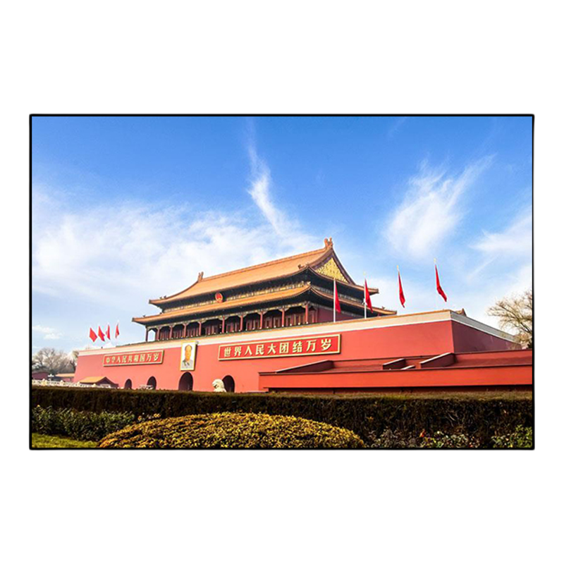 故宫装饰画老北京火锅店餐馆饭店风景客厅中式北京天安门挂画壁画