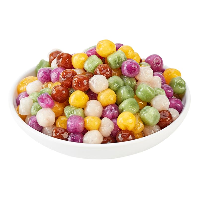 安井冻品先生珍珠小芋圆成品500g甜点烧仙草西米露多口味甜品材料